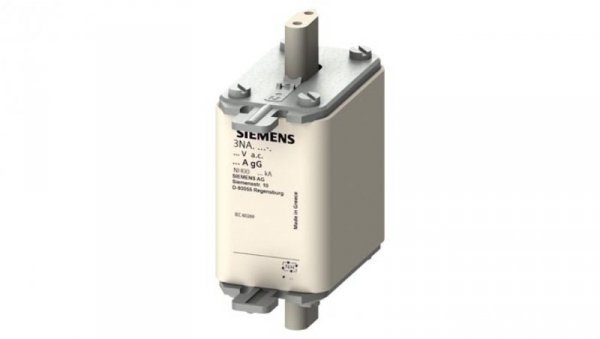 Wkładka topikowa NH00 35A gG 500V wersja standard zaczepy nieizolowane 3NA3814-7