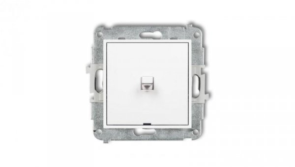 ICON Mechanizm łącznika jednobiegunowego w stylu amerykańskim biały mat 25IWPUS-1