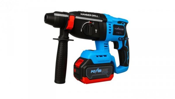 Młotowiertarka akumulatorowa + 2 akumulatory 4Ah 20V z ładowarką w walizce PWL-6608 EX25289