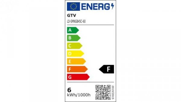 Żarówka LED E27 B45C 6W 470lm 4000K AC220-240V 160st. LD-SMNGB45C-60
