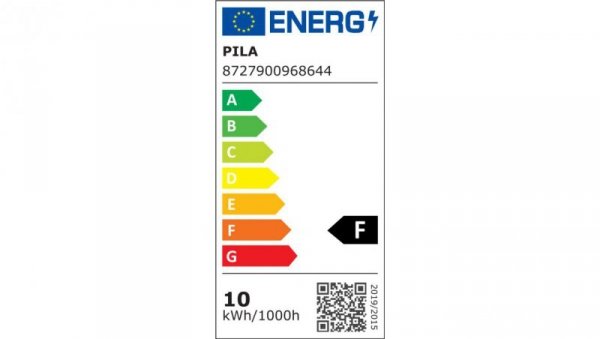 Żarówka LED PILA 10W zamiennik 75W 1055lm 4000K LED 75W A60 E27 CW FR ND 1CT/6 G3 Plastik matowy 2 lata gwar