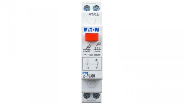 Przycisk modułowy 16A 2R Z-PU/OO 276294
