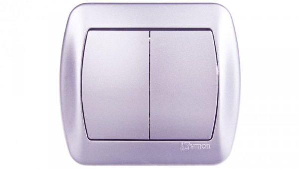 Simon Akord Łącznik świecznikowy aluminium metalizowane AW5L/26