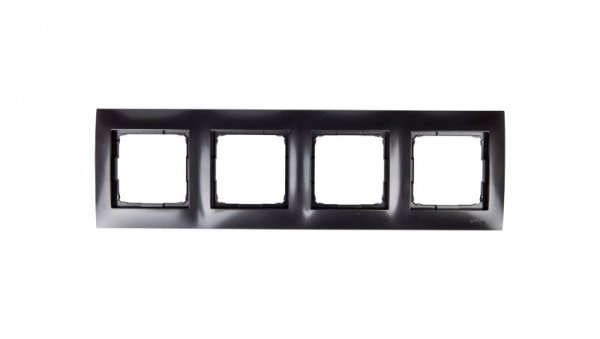Simon 54 Premium Ramka poczwórna antracyt DR4/48