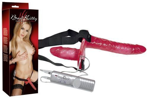 Double strap-on Bad Kitty