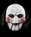Maska lateksowa - SAW Billy Puppet 