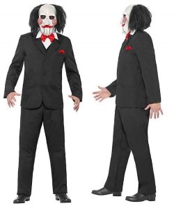 Kostium z filmu - The Saw  Jigsaw Puppet
