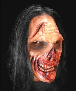 Maska klejona na twarzy - Zombie Deluxe