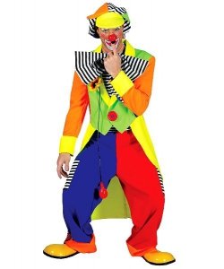 Profesjonalny strój dla klauna - Klaun Kwiatuszek
