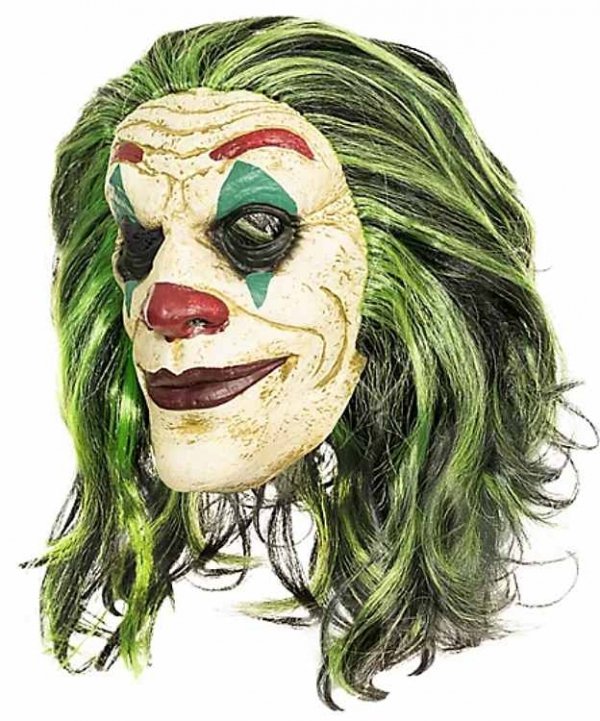 Joker Clown realistyczna maska klauna – profil