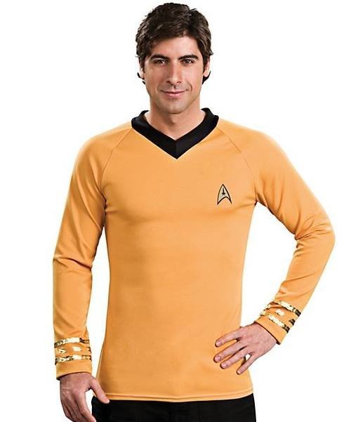 Kostium z filmu - &quot;Star Trek&quot; Gold Uniform
