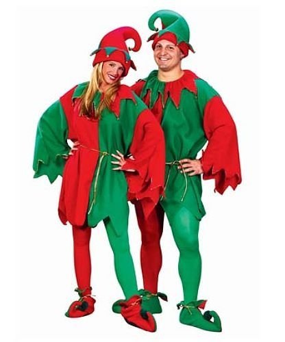 Kostiumy świąteczne - Para elfów