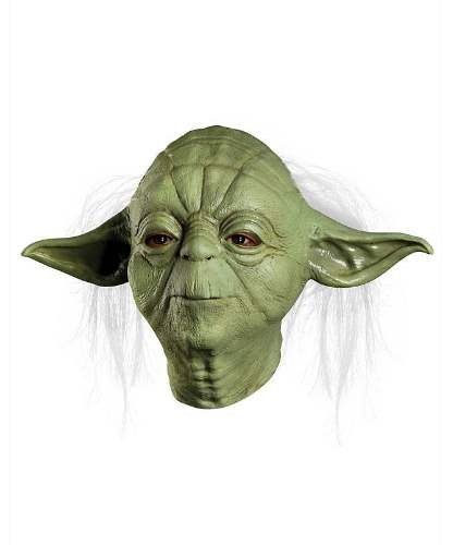 Maska lateksowa - Star Wars Yoda