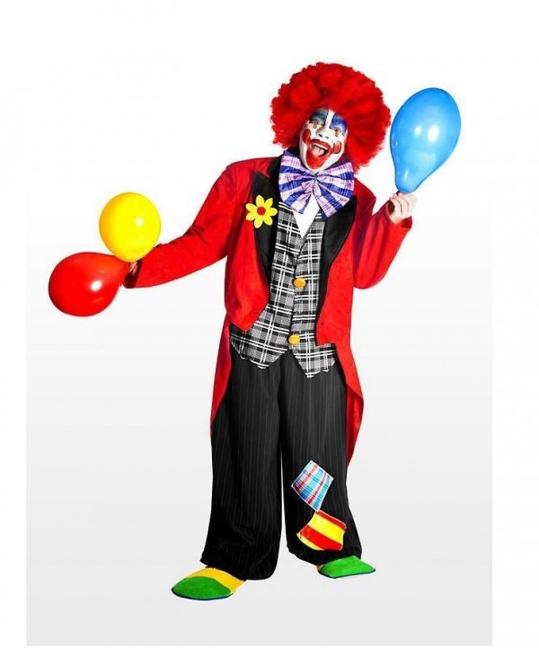 Profesjonalny strój klauna - Klaun Deluxe