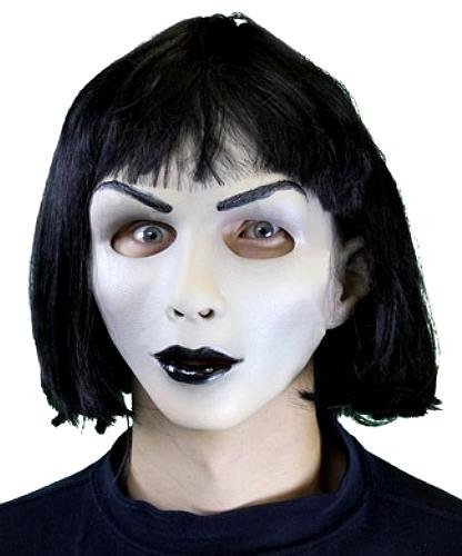 Maska lateksowa - Lady Goth