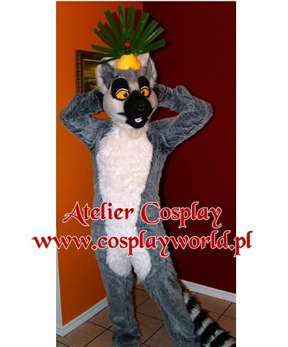 Chodząca maskotka - Madagaskar Lemur Król Julian Classic