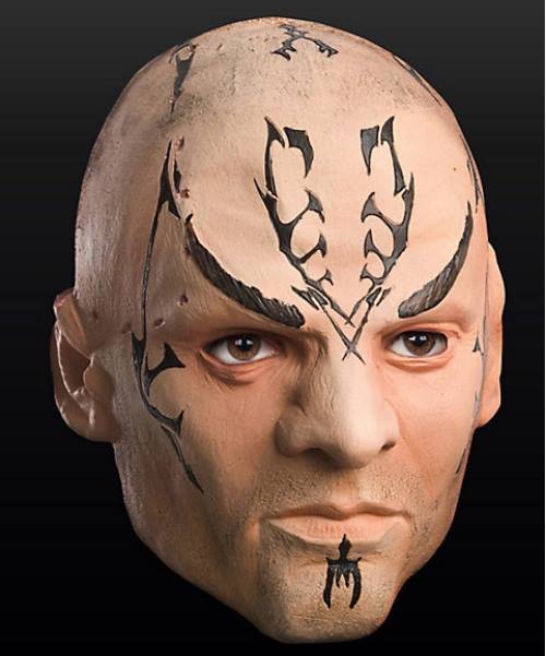 Maska lateksowa - Star Trek Nero