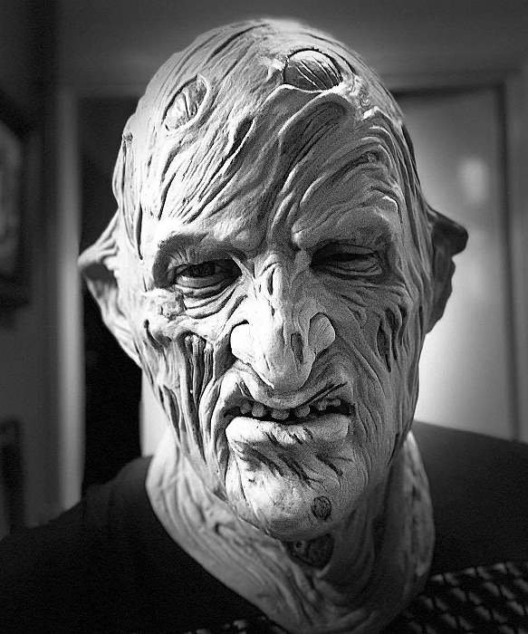 Maska lateksowa na Halloween Freddy Krueger 