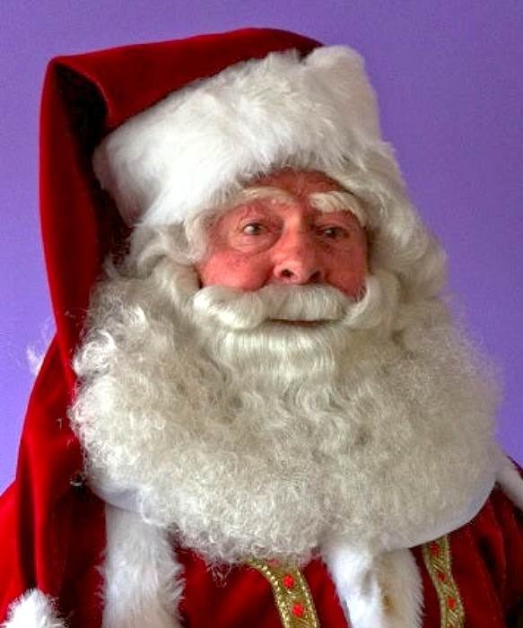 Kompletny zarost Świetego Mikołaja Old Santa Claus
