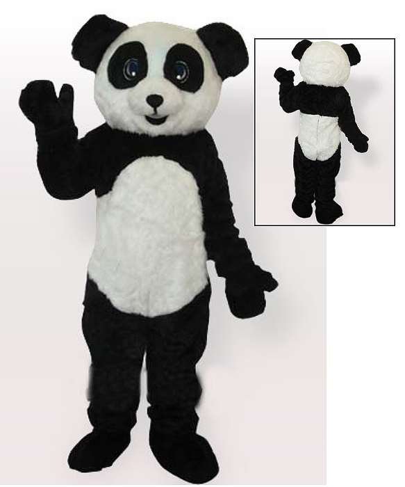 Strój chodzącej maskotki - Miś Panda