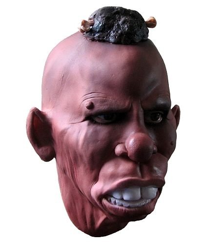 Maska lateksowa - Zulus