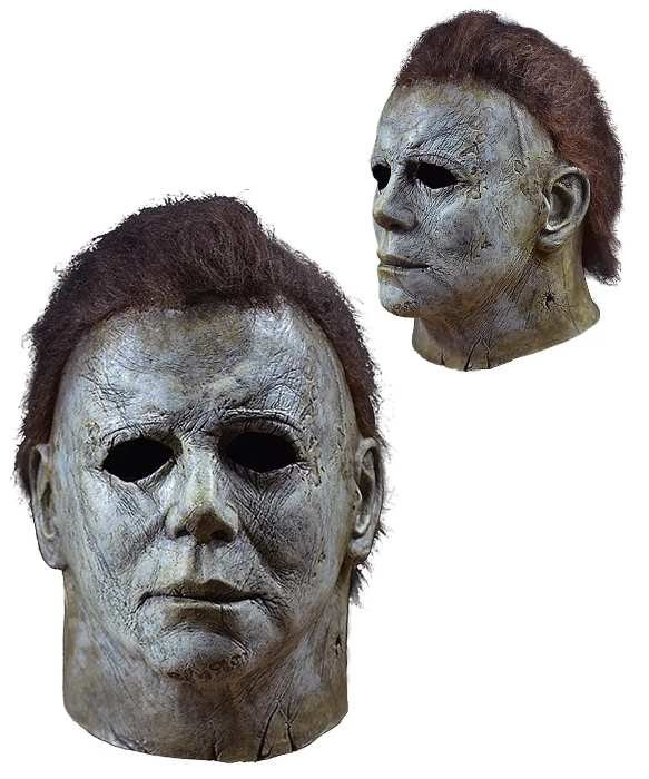 Maska z włosami Michael Myers replika z filmu Halloween 2018