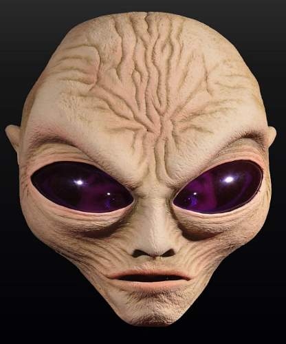 Maska lateksowa - UFO Alien