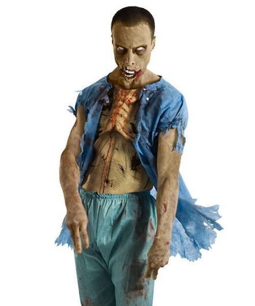 Kostium z filmu The Walking Dead - Pacjent Zombie