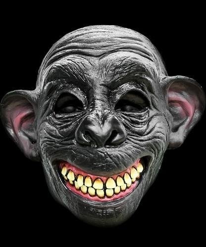 Maska lateksowa - Uśmiechnięta Małpa