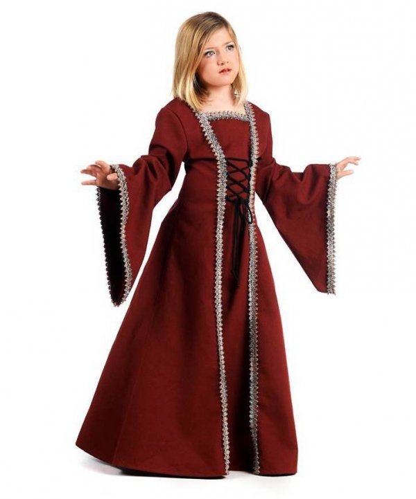 Kostium dla dziecka - Średniowieczna Dama
