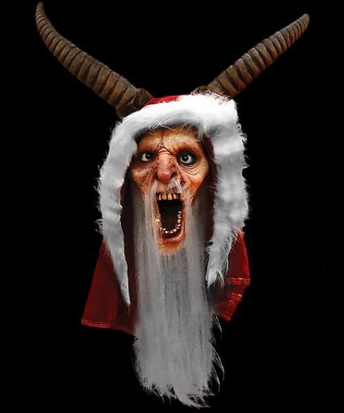 Maska lateksowa - Krampus