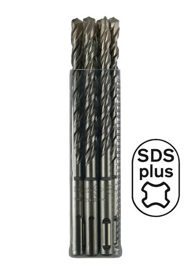 HIKOKI Wiertło udarowe 11x260mm SDS Plus 10szt. 2-ostrzowe 4-spiralne
