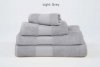 light grey komplet ręczników Ol450