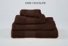 duży ręcznik kąpielowy Olima 450 dark chocolate