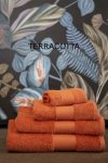 terracotta komplet ręczników Ol450