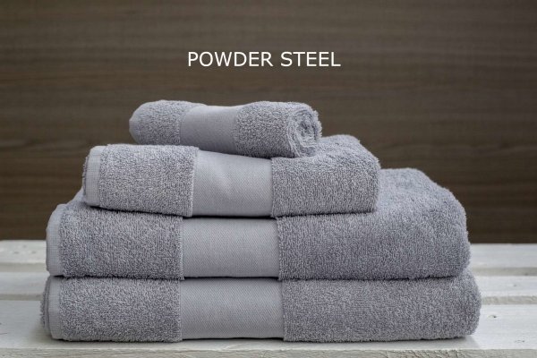 duży ręcznik kąpielowy Olima 450 powder steel