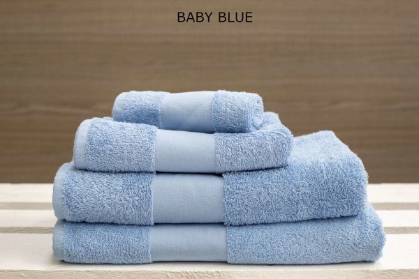 zestaw błękitnych ręczników BABY BLUE