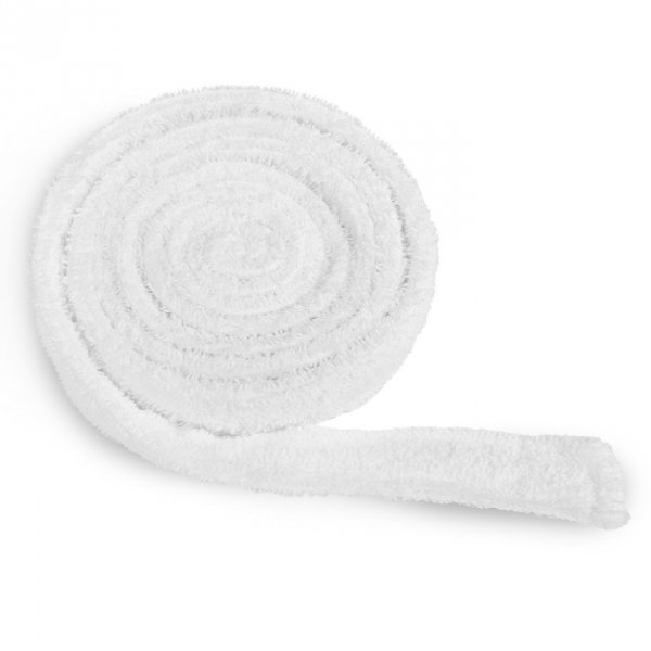 Pasek do szlafroka dziecięcego frotte uniwersalny biały 147 cm