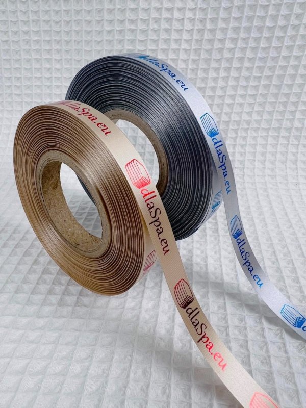 Wstążka z metalizowanym nadrukiem