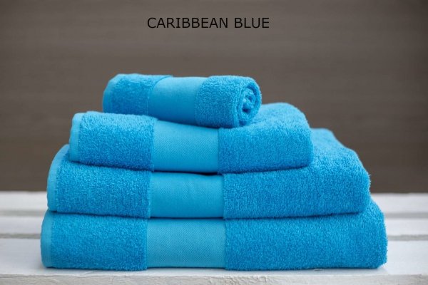 zestaw niebieskich ręczników CARIBBEAN BLUE