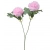 Kwiaty sztuczne podwójny czosnek różowy ozdoba dekoracja