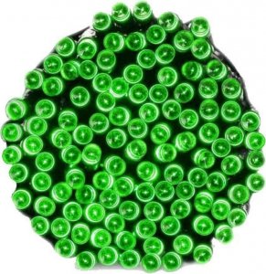 Lampki choinkowe 100 LED wewnętrzne kolor zielony