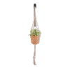 Kwietnik wiszący z rączkami (pełny/24cm) - sklep z wiklina - zdjęcie