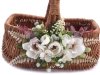 Koszyczek Wielkanocny (Holender/24cm/Kwiat) - Sklep z wiklina - zdjęcie 1
