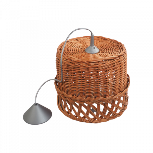 Żyrandol (Ażur/32cm) - sklep z wiklina - zdjęcie
