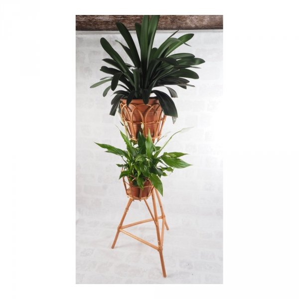 Stojak na kwiaty - kwietnik Ażur 2D  - sklep z wiklina - zdjęcie 1