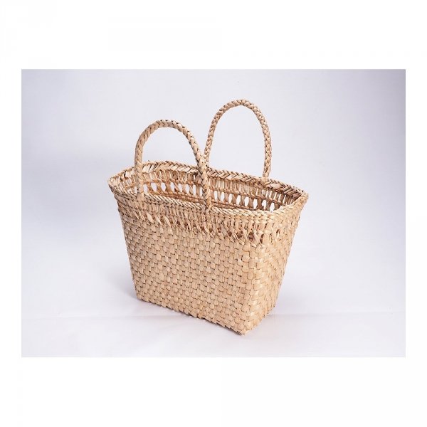 Torebka Kosz na zakupy z wkładem Rafia 40cm - Sklep z wiklina - zdjęcie 2
