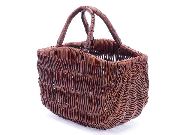 Kosz na zakupy San Garbaty 42 cm - sklep z wiklina - zdjecie 2