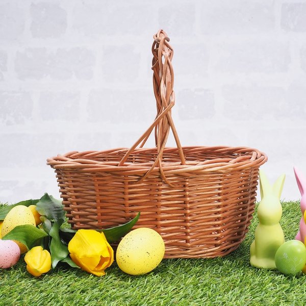 Koszyczek Wielkanocny Cierń Owalny 25cm - Sklep z wiklina - zdjęcie 1