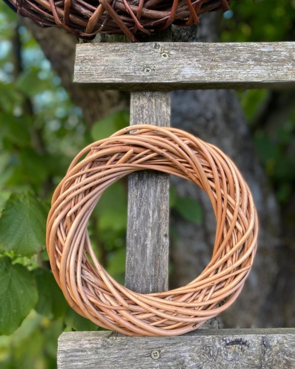 Wianek Naturalny 30cm- sklep z wiklina - zdjęcie 1